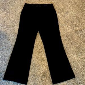 Black bootcut dress pants size 7/8